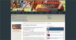 Desktop Screenshot of profootballdraftnetwork.com